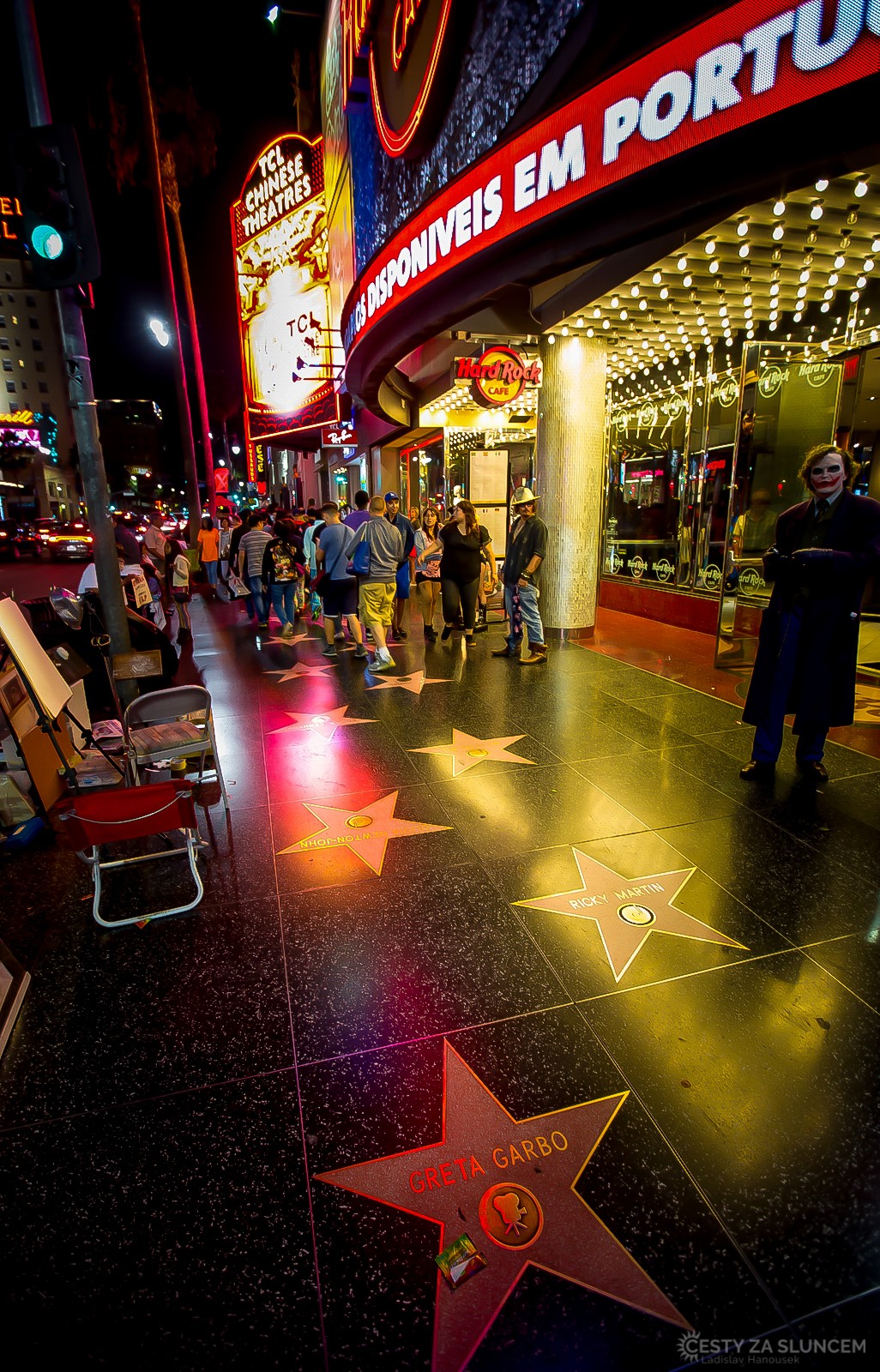 Hollywood Boulevard - Ladislav Hanousek, Los Angeles