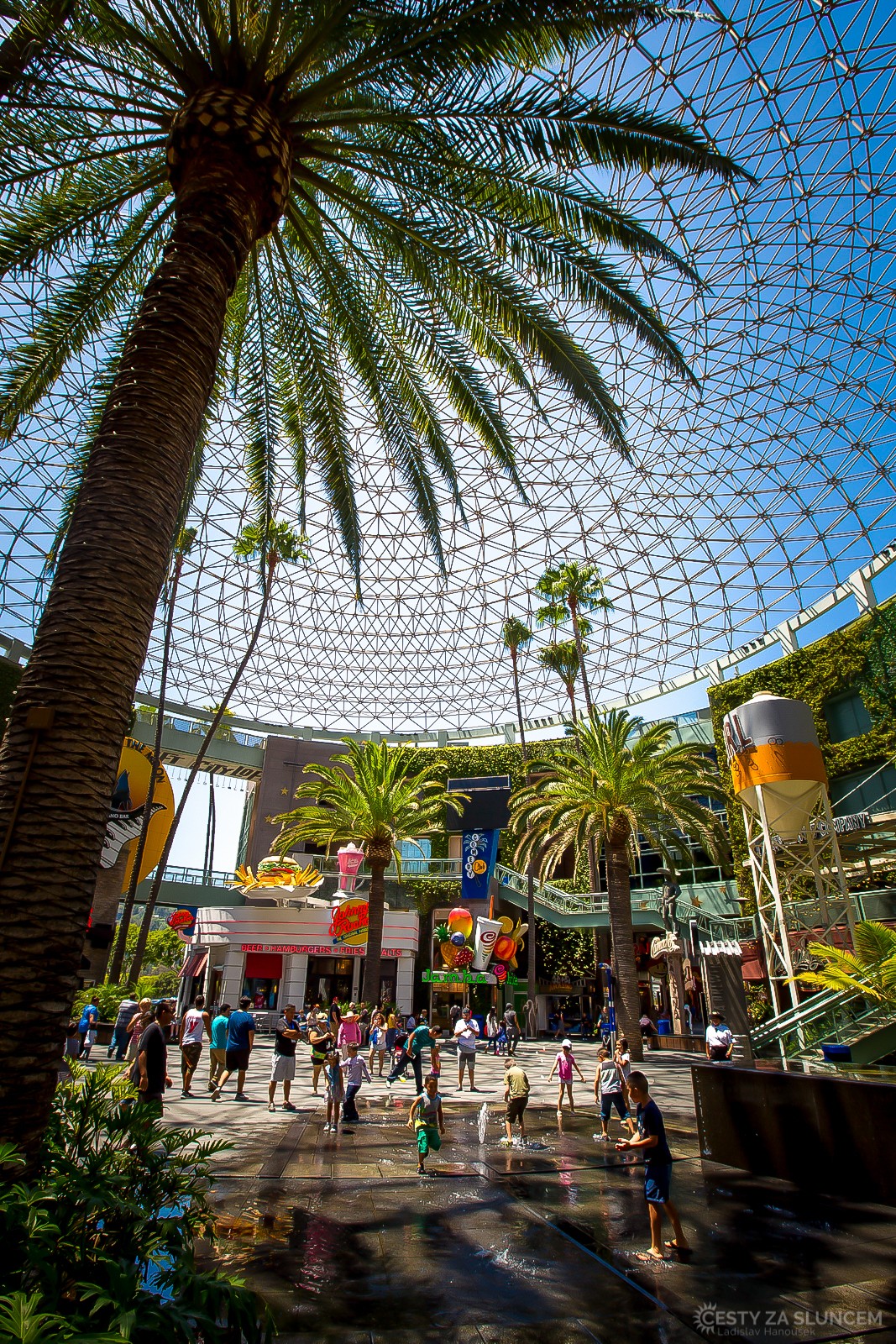 Zábavní park a obchodní centrum v Universal Studios - Ladislav Hanousek, Los Angeles