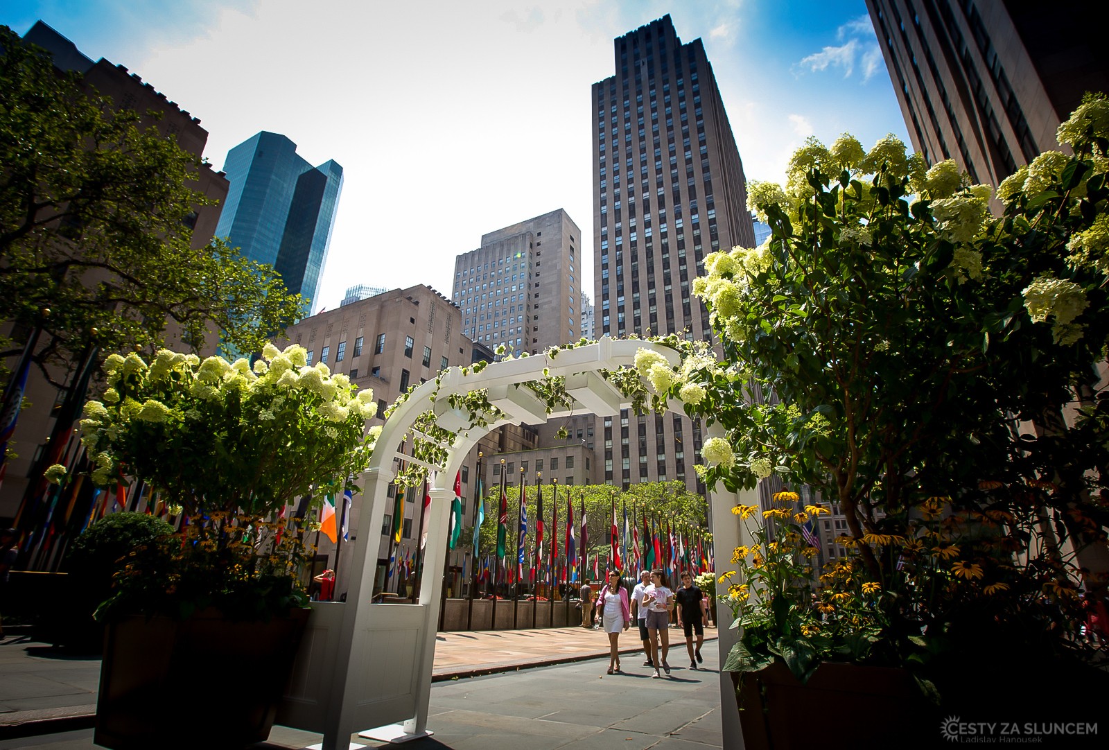 Rockefellerovo centrum s TV studii NBC - Ladislav Hanousek, New York