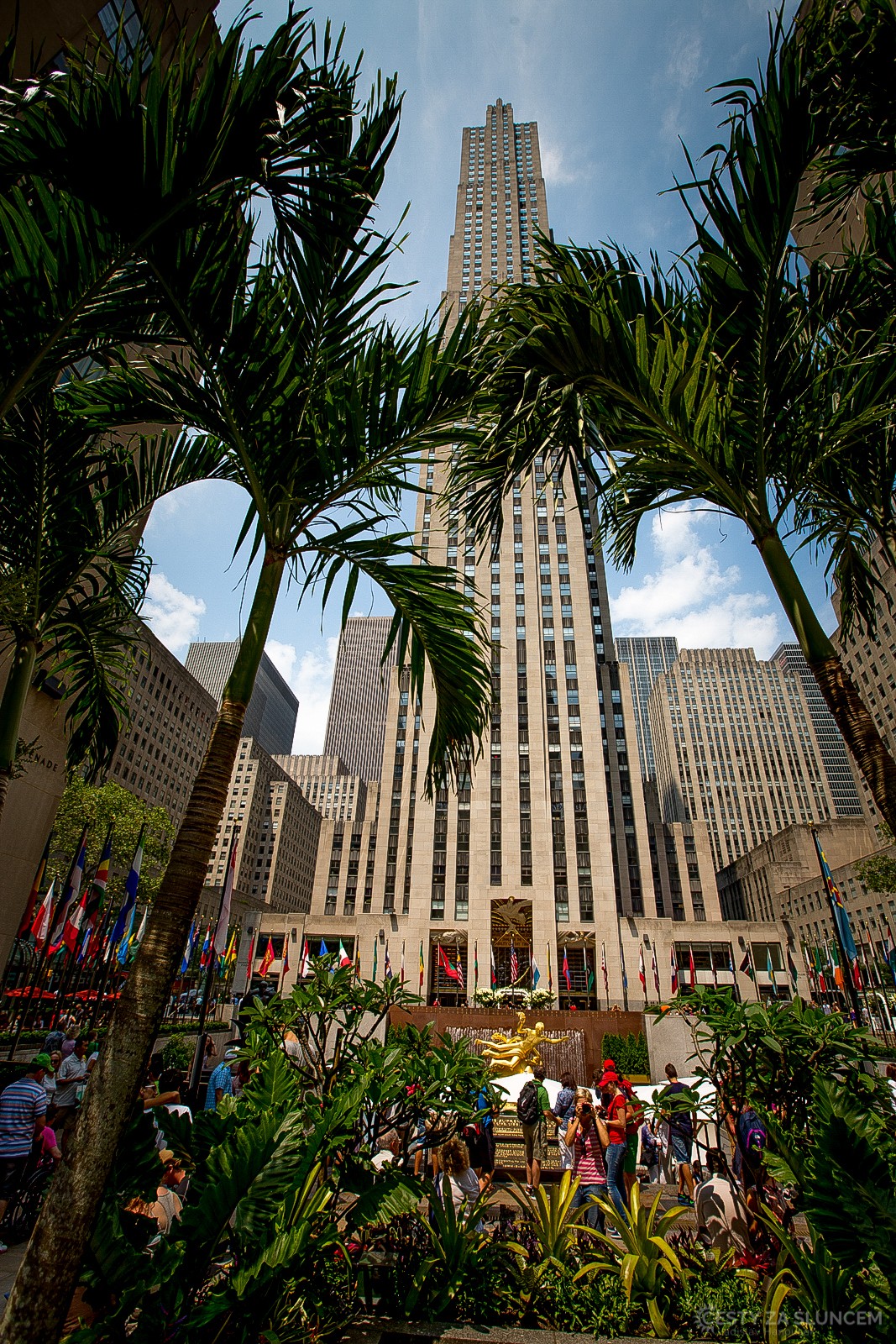 Středni Manhattan - Rockefellerův mrakodrap - Ladislav Hanousek, New York