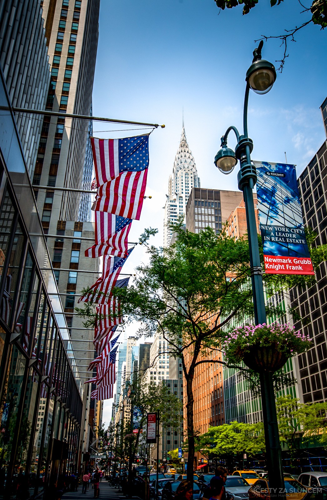 Střední Manhattan 42. ulice, nezaměnitelná Chrysler Building - Ladislav Hanousek, New York