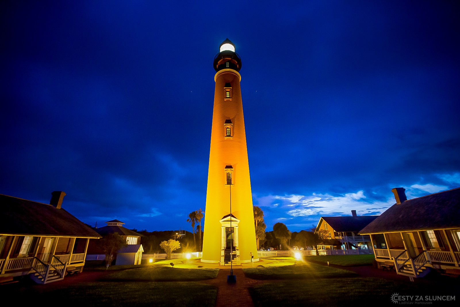 Ponce de Leon Inlet Lighthouse - nejvyšší maják na Floridě je nedaleko od Daytona Beach. - Ladislav Hanousek, Florida