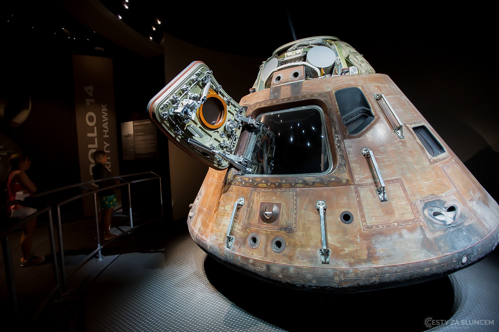 Originální přistávací modul Apolla 14 - Ladislav Hanousek, Florida