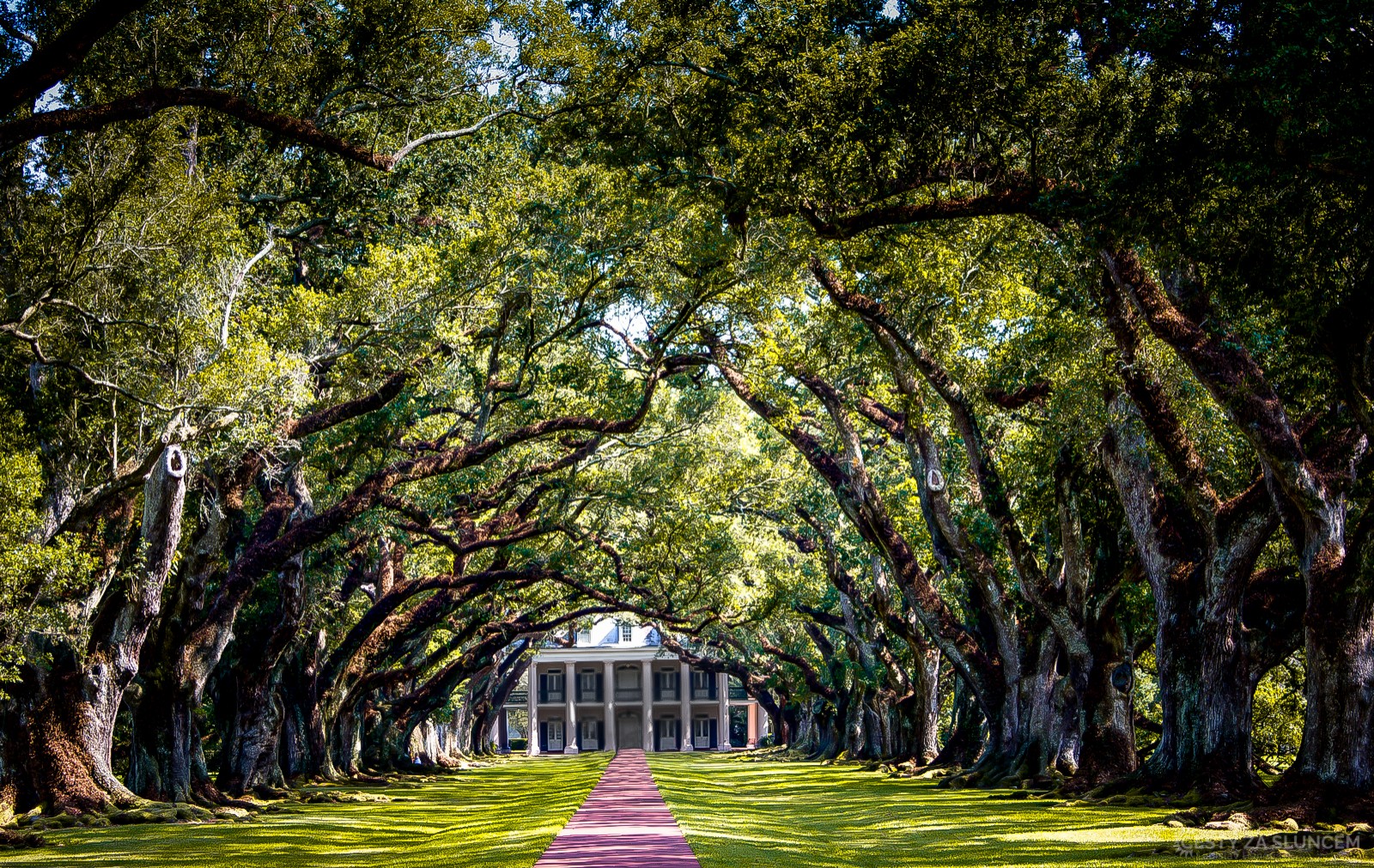 Než ale opustíme Louisianu, ještě malé zastavení v plantážnickém domě z roku 1839 ve Vacherie. - Ladislav Hanousek, Louisiana