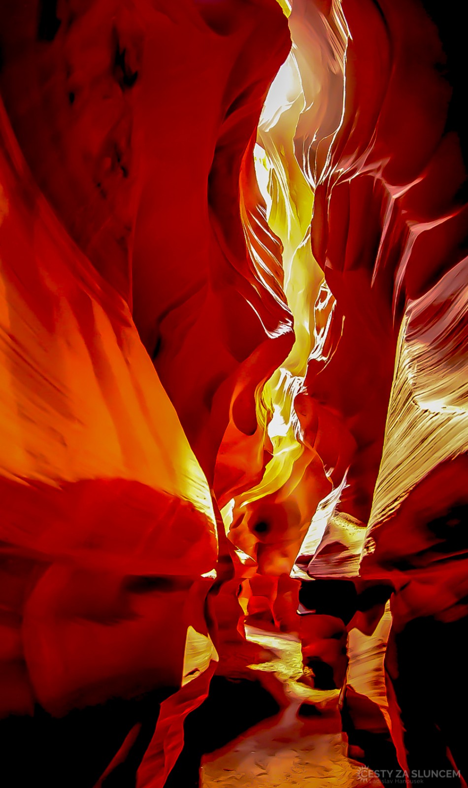 V současnosti již Antilopím kaňonem žádný vodní tok neprochází - Ladislav Hanousek, Antelope Canyon NP