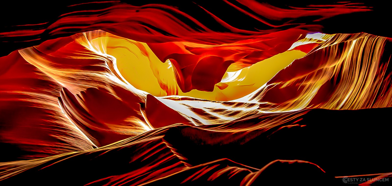 Je těžké popisovat krásu Antilopího kaňonu - Ladislav Hanousek, Antelope Canyon NP