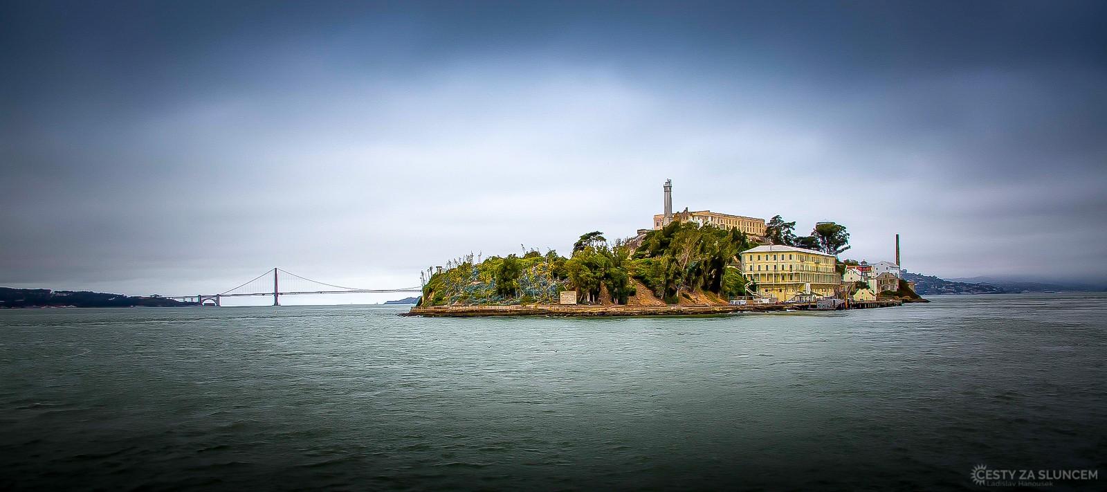 Alcatraz: návštěvu věznice lze velmi snadno rezervovat před cestou prostřednictvím internetu. - Ladislav Hanousek, San Francisco