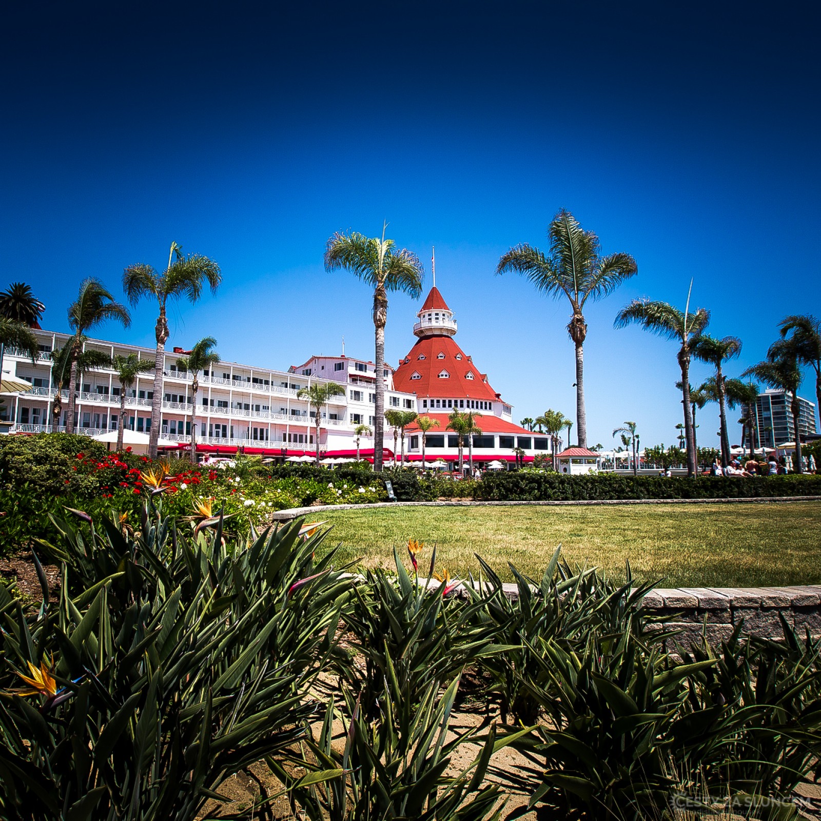 Hotel Coronado - zde se natáčel v roce 1958 film Někdo to rád horké. - Ladislav Hanousek, San Diego