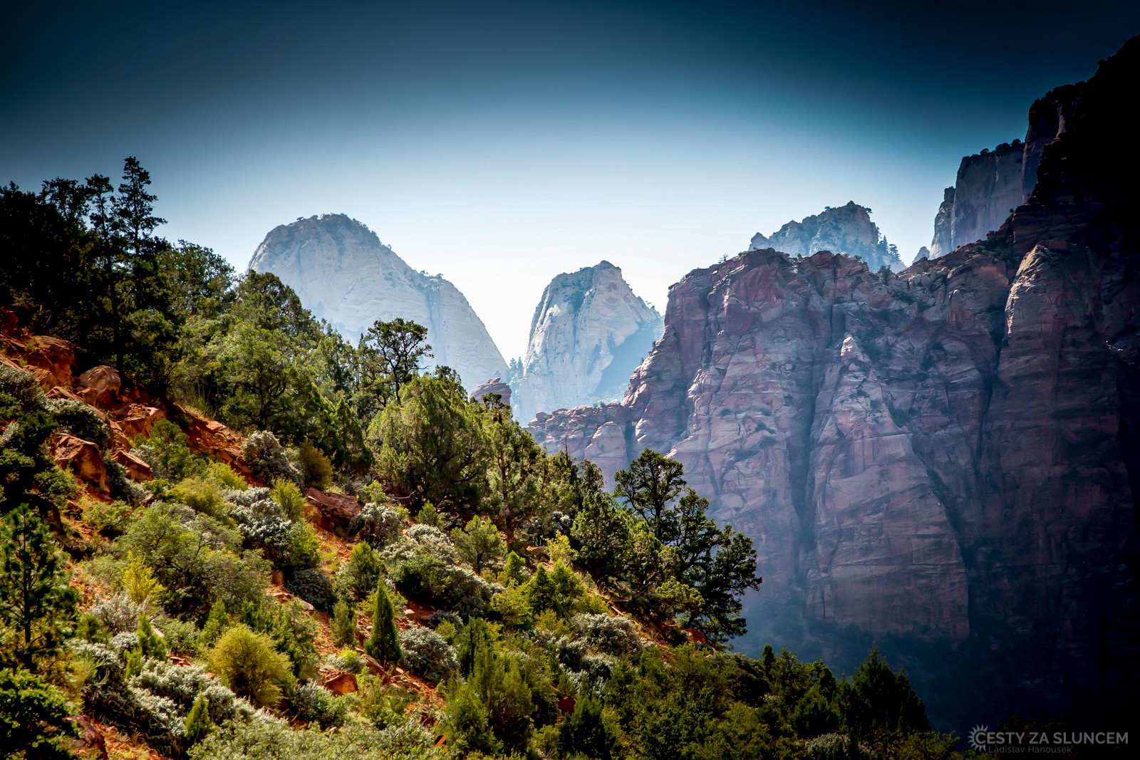 Z cesty k Temple of Sinawava - Ladislav Hanousek, Zion NP