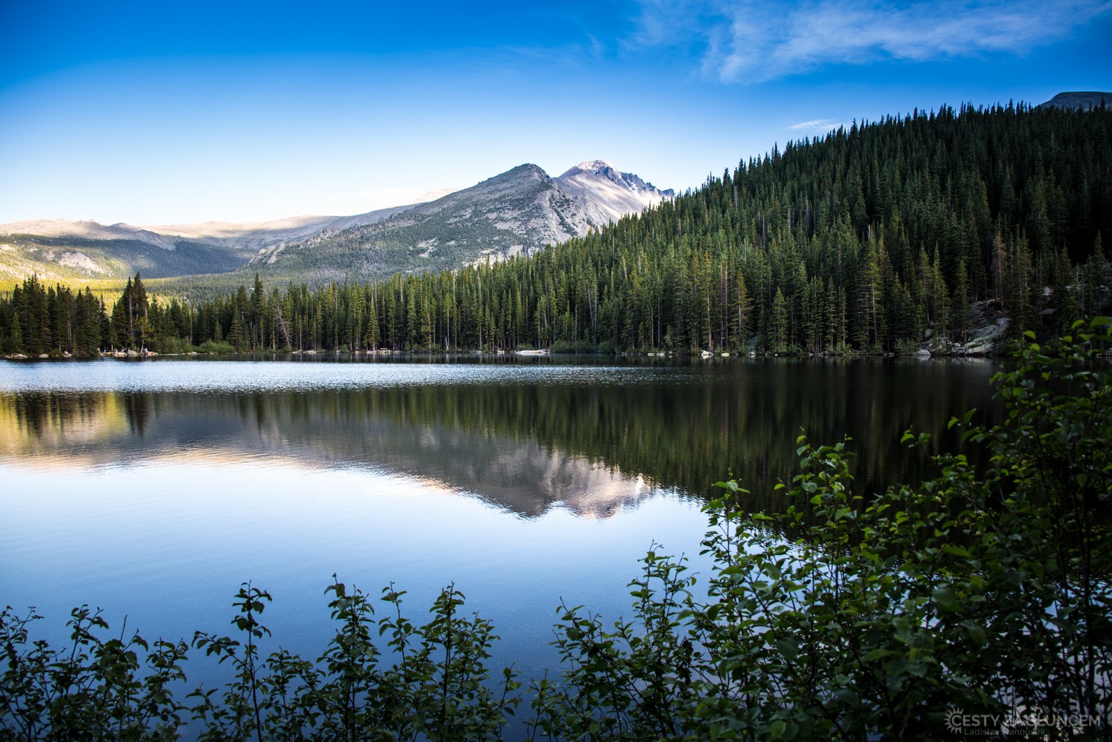 Bear Lake - Medvědí jezero v NP Rocky Mountain - Ladislav Hanousek, Denver