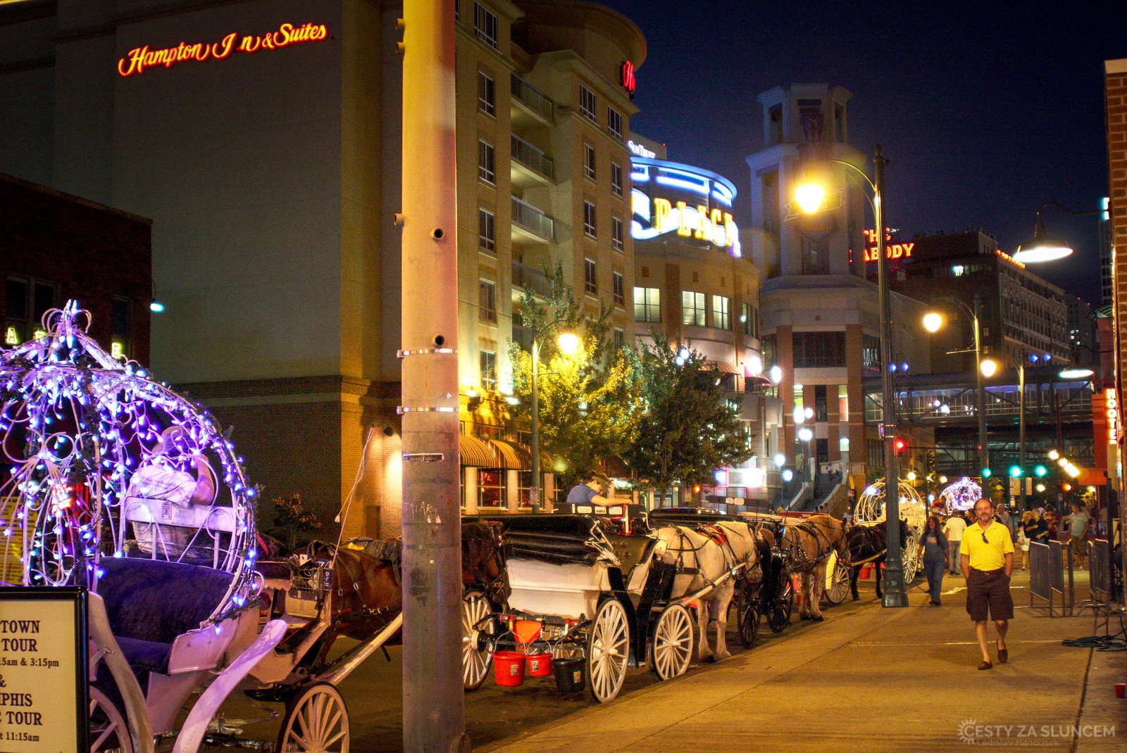 ...a večerní Memphis ještě jednou. - Ladislav Hanousek, Tennessee