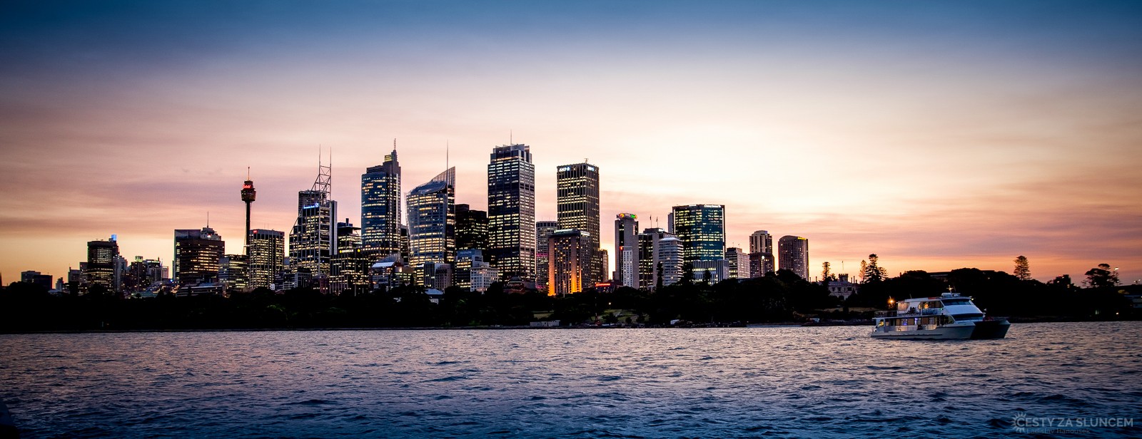 Sydney: Panorama downtown. - Ladislav Hanousek, Východní Austrálie