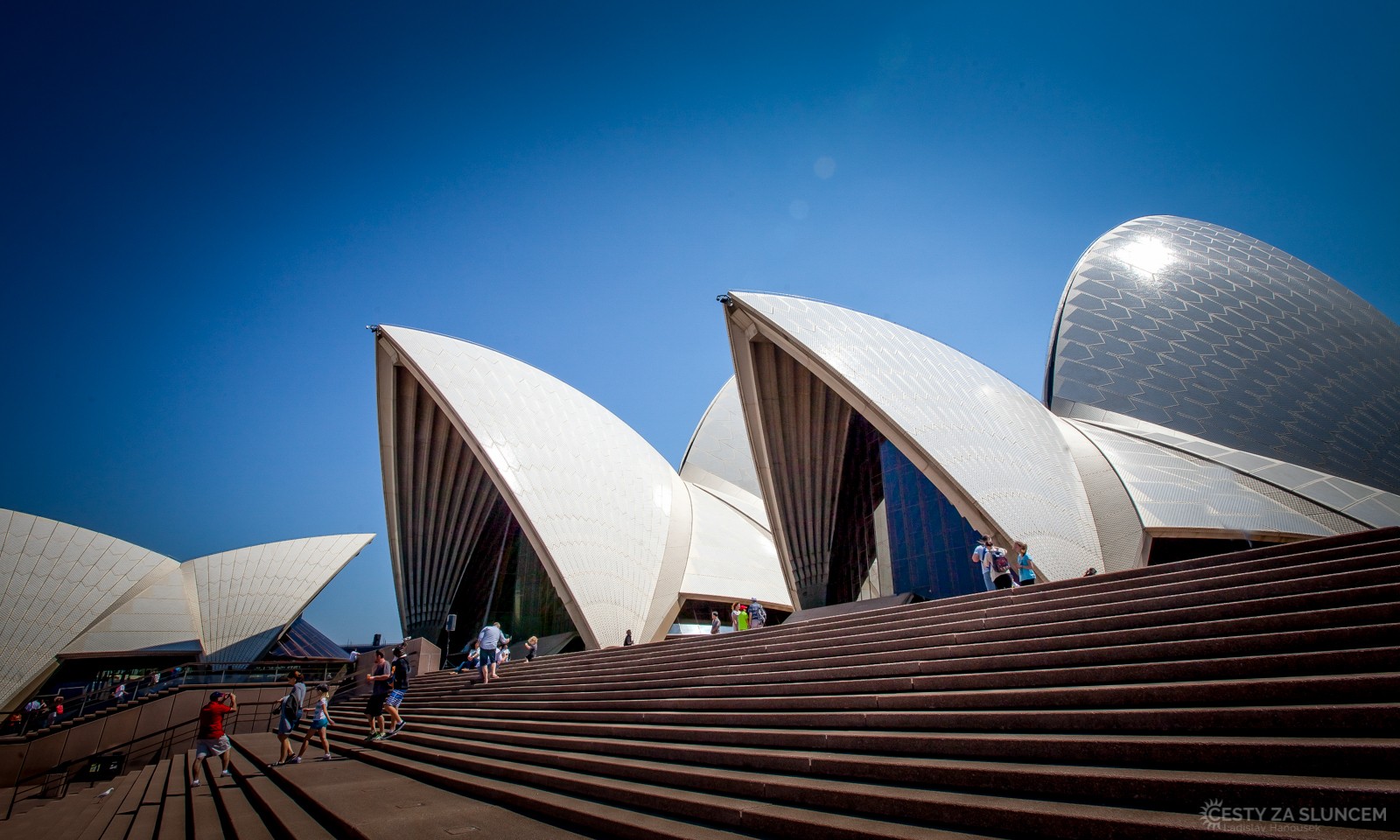 Budova opery v Sydney je nejznámější stavbou Austrálie. Její architektonické hodnoty jsou ale uznávány po celém světě. - Ladislav Hanousek, Východní Austrálie