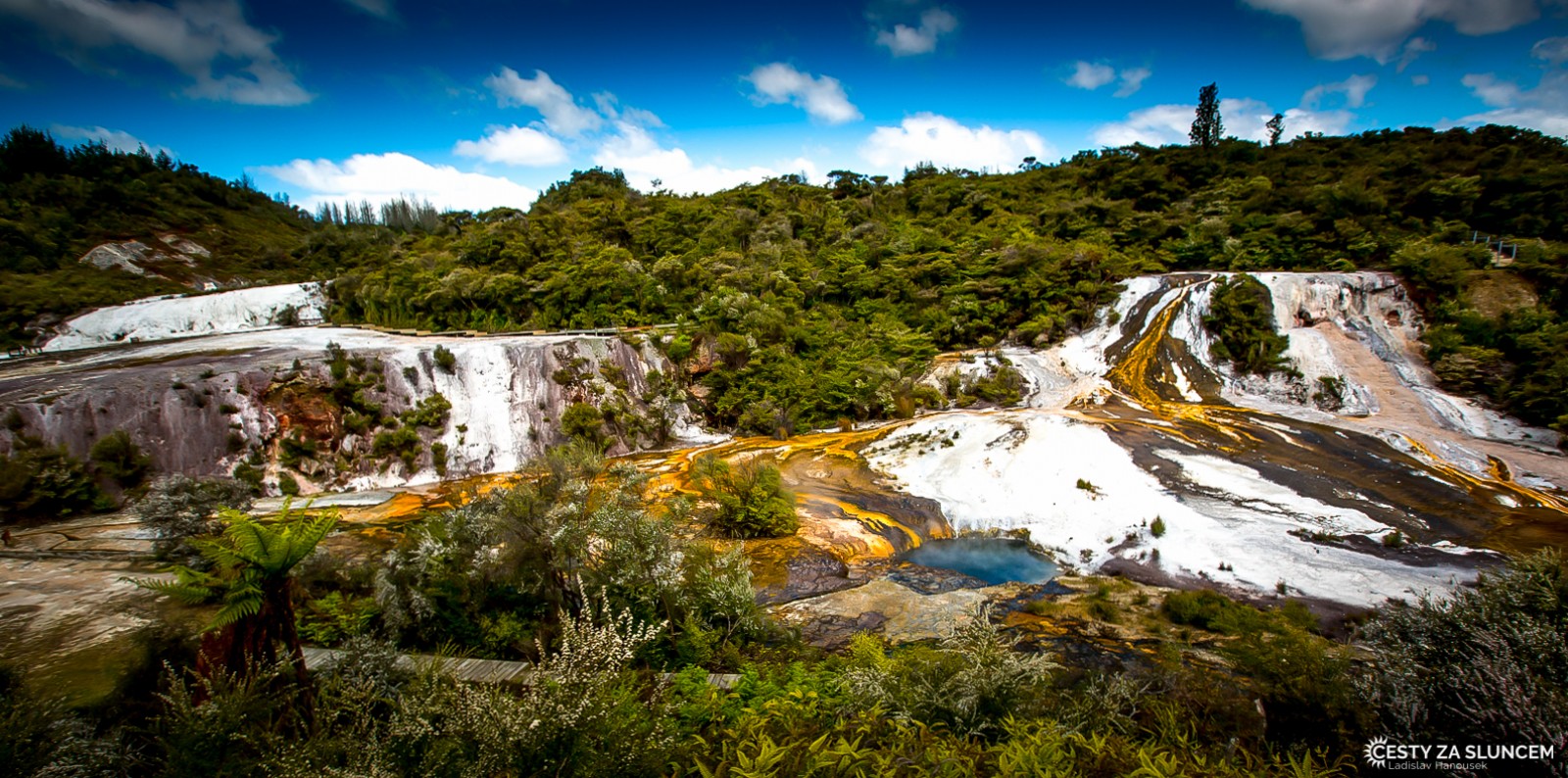 Orakei Korako Geothermal Park - Ladislav Hanousek, Nový Zéland - Severní ostrov