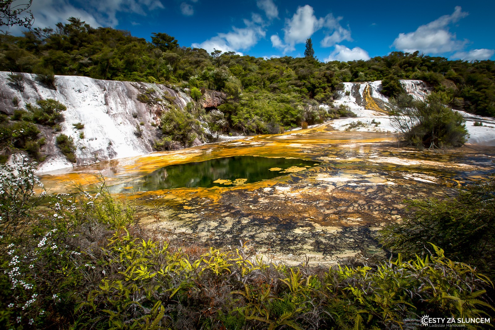 Orakei Korako Geothermal Park - Ladislav Hanousek, Nový Zéland - Severní ostrov