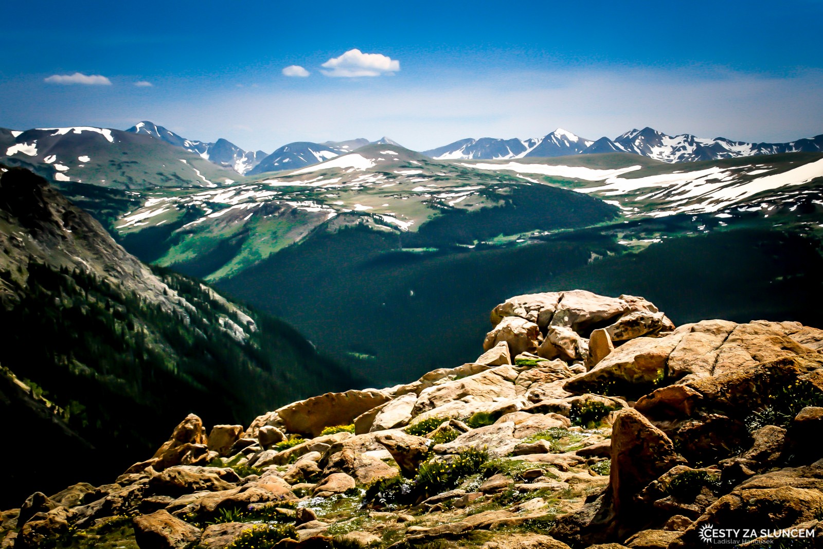 Rocky Mountain NP - Středozápad USA - Ladislav Hanousek, Kamenná krása
