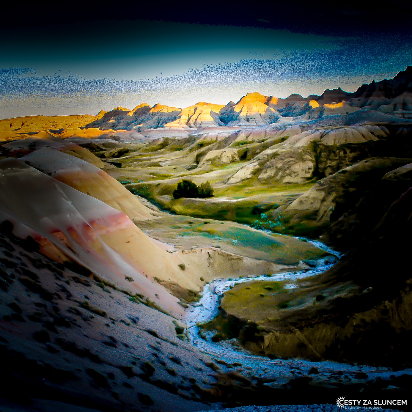 Národní park Badlands - Středozápad USA - Ladislav Hanousek, Kamenná krása