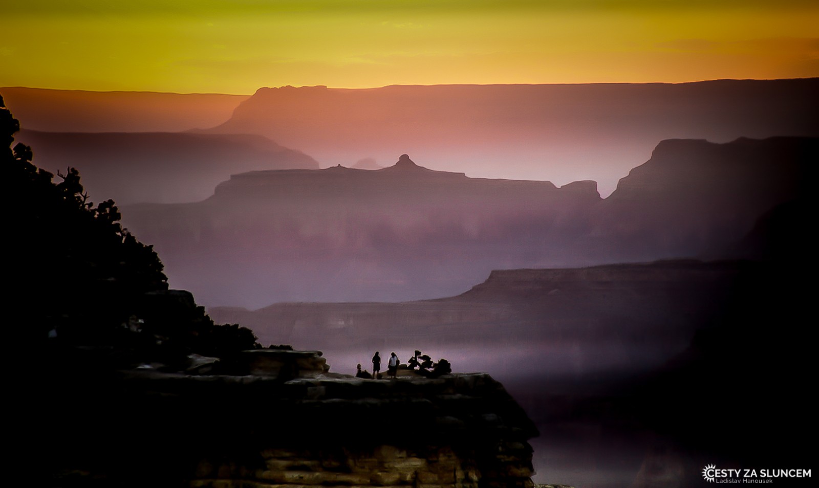 Grand Canyon - South Rim - Jihozápad USA - Ladislav Hanousek, Kamenná krása