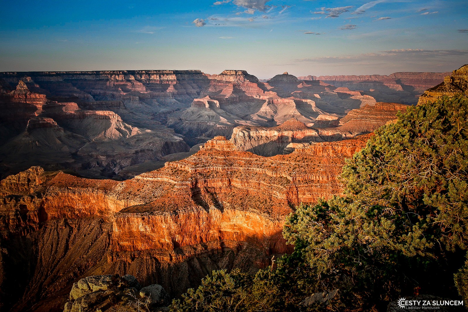 Grand Canyon - South Rim - Jihozápad USA - Ladislav Hanousek, Kamenná krása