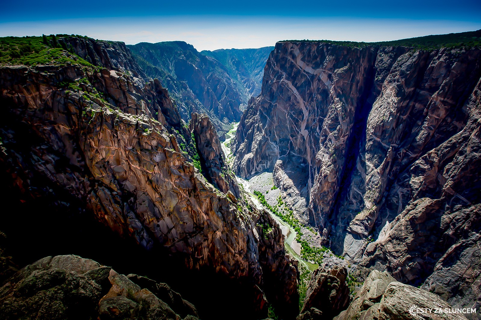 Black Cynon of the Gunnison - Středozápad USA - Ladislav Hanousek, Kamenná krása
