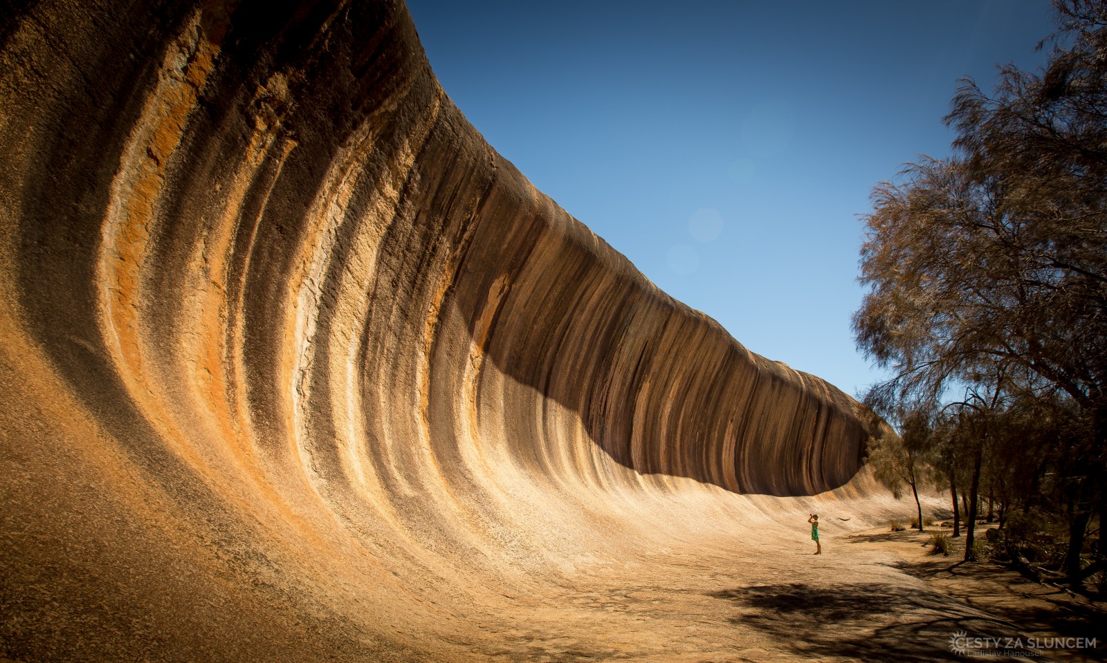 Wave Rock u města Hyden - Západní Austrálie - Ladislav Hanousek, Kamenná krása