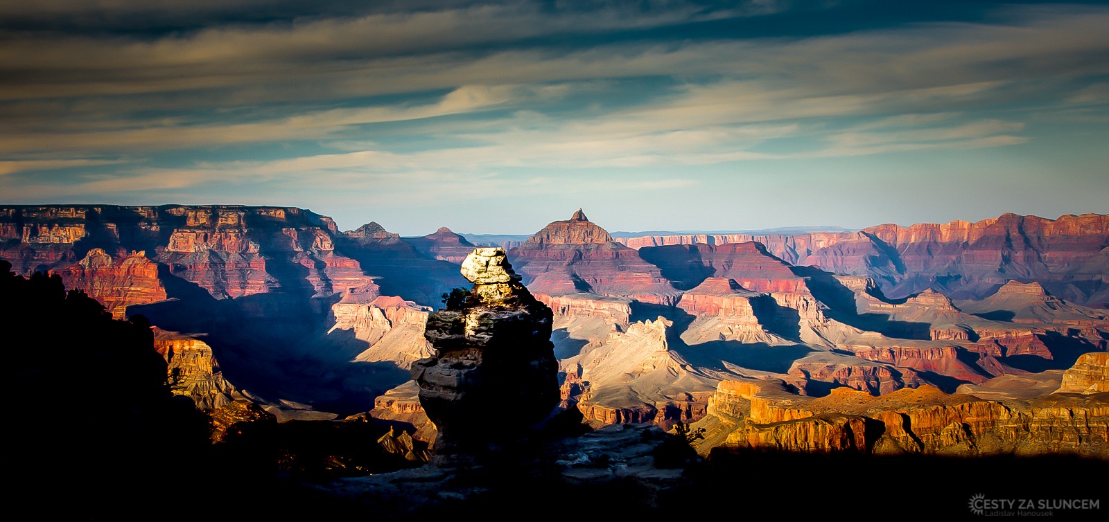 Grand Canyon - South Rim - Jihozápad USA - Ladislav Hanousek, Kamenná krása