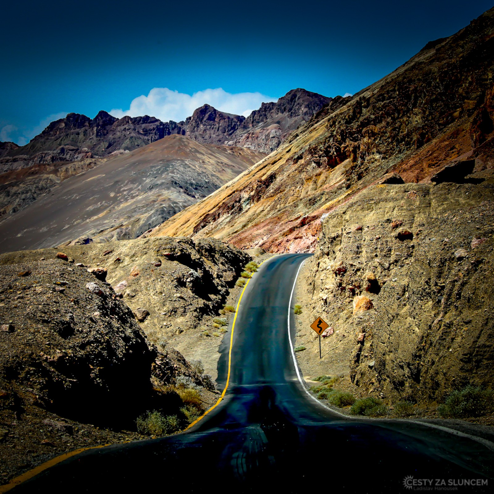 Údolí smrti - Death Valley. Jihozápad USA - Ladislav Hanousek, Kamenná krása