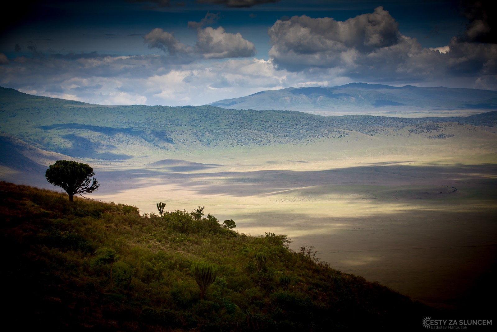 Ngorongo National Park je vlastně velký kráter plný zvěře. - Ladislav Hanousek, Ngorongo National Park