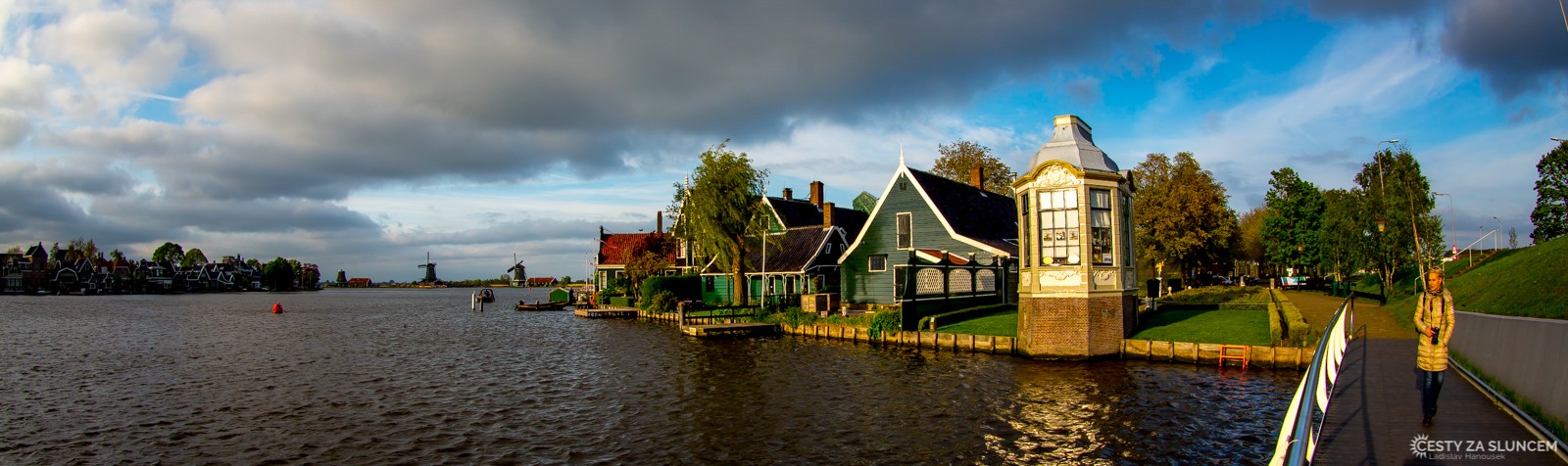 Skanzen Zaanse Schans - Ladislav Hanousek, Holandsko - květinový park Keukenhof