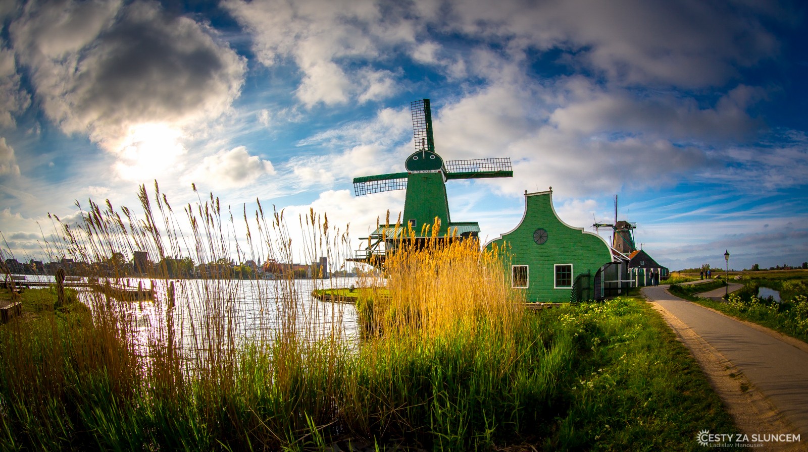 Skanzen Zaanse Schans - Ladislav Hanousek, Holandsko - květinový park Keukenhof