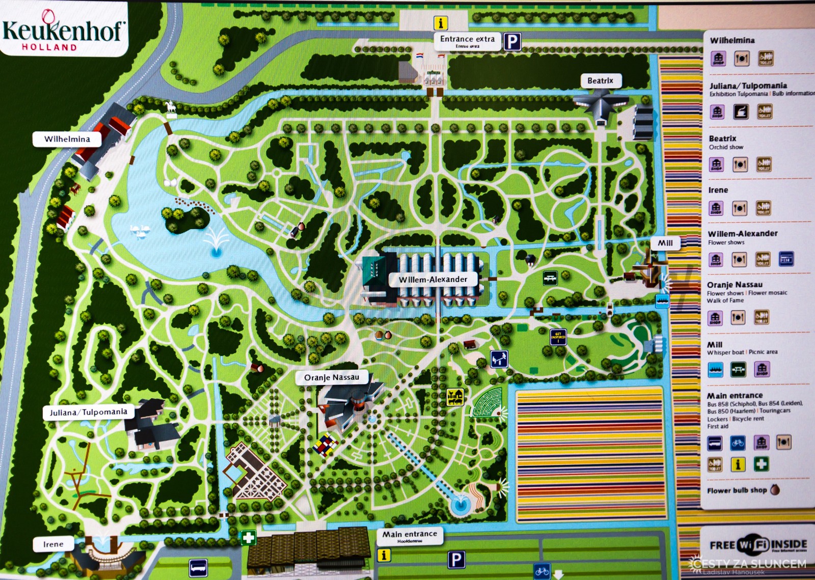 Květinový park Keukenhof - Ladislav Hanousek, Holandsko - květinový park Keukenhof