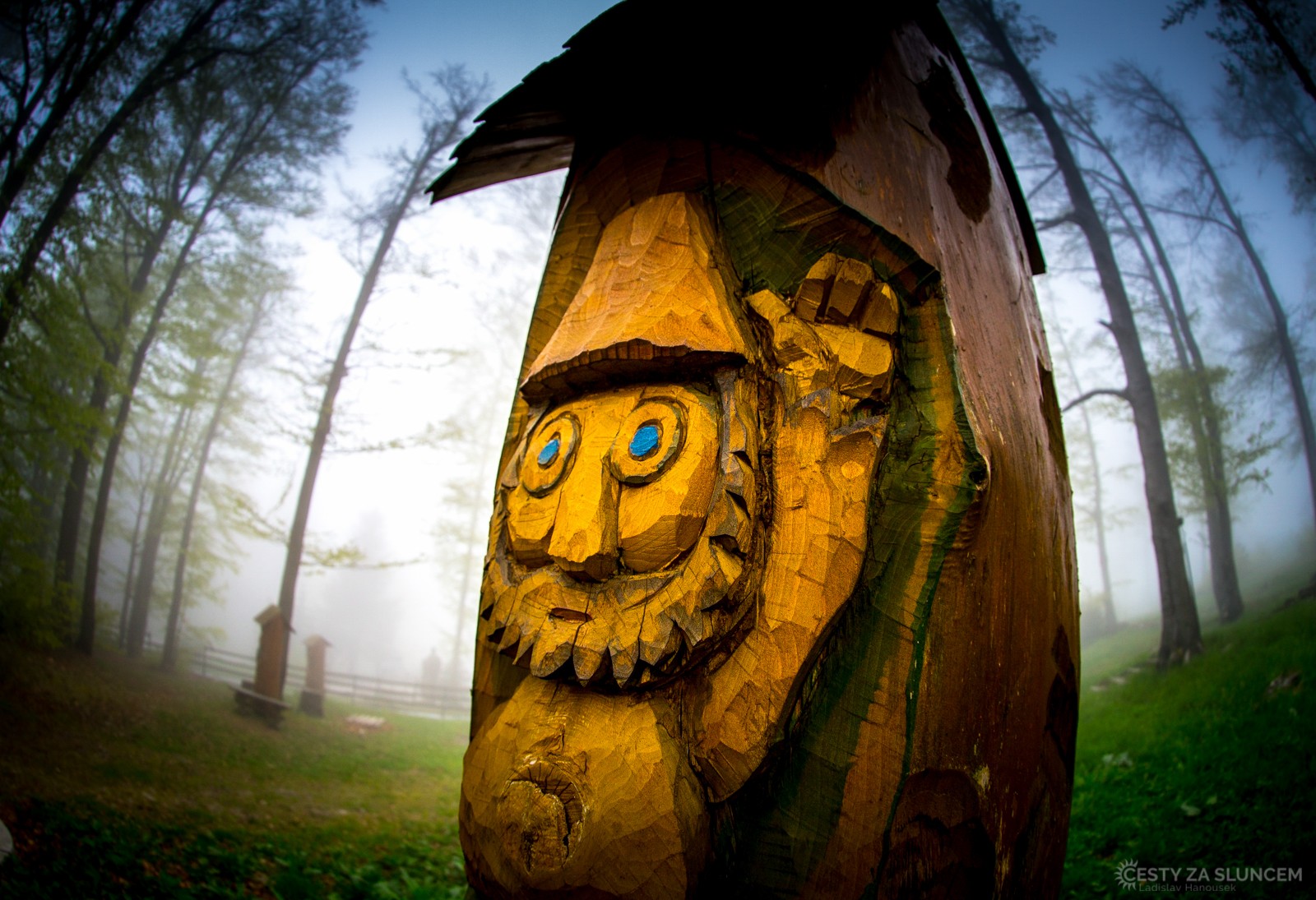 Pustevny nad Frenštátem pod Radhoštěm, 18. - 21.května 2017: : 3. ročník řezbářského sympozia "Dřevěné Pustevny" - Ladislav Hanousek, Ostatní z Čech a Moravy