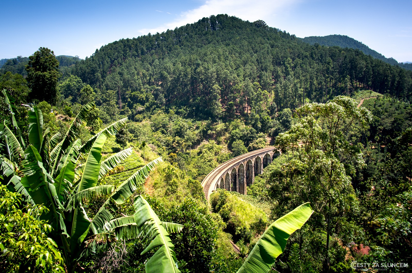 9 Arc Bridge v Demodaře - Ladislav Hanousek, Srí Lanka