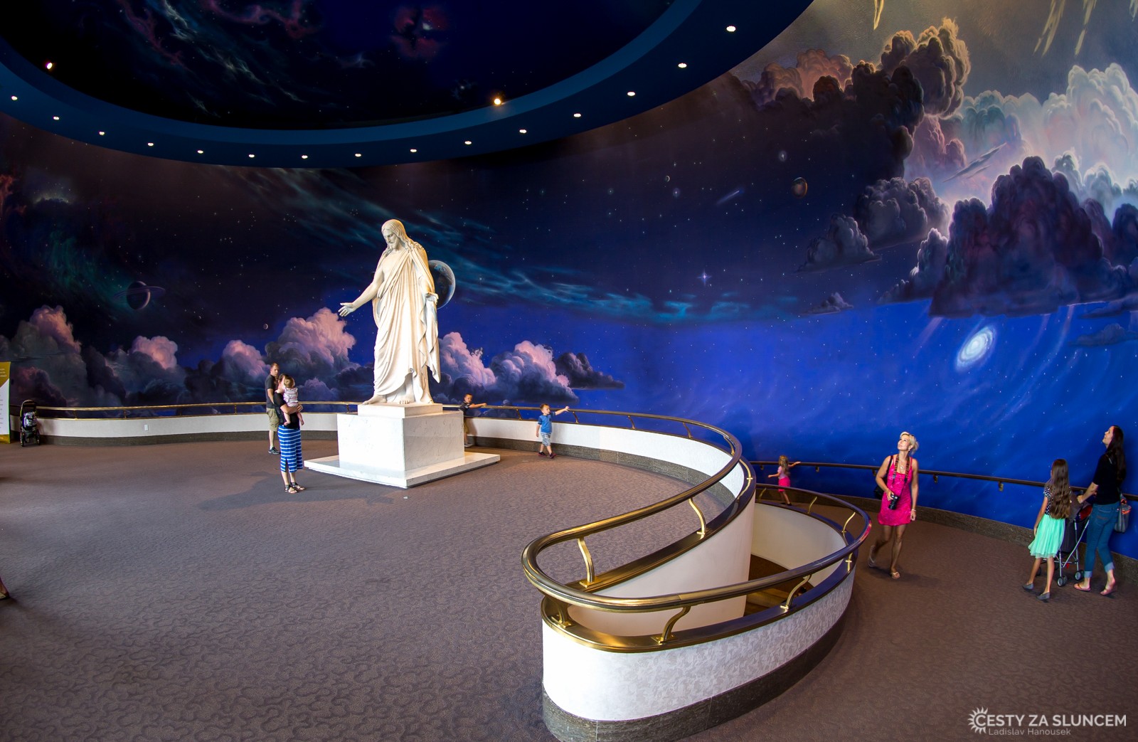 Salt Lake City - návštěvnické centrum The Temple - Ladislav Hanousek, Ostatní z Utahu