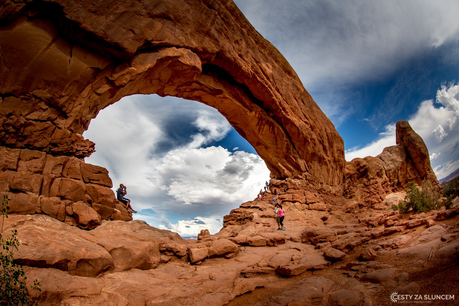 North Window v oblasti The Windows Section - Ladislav Hanousek, Arches NP
