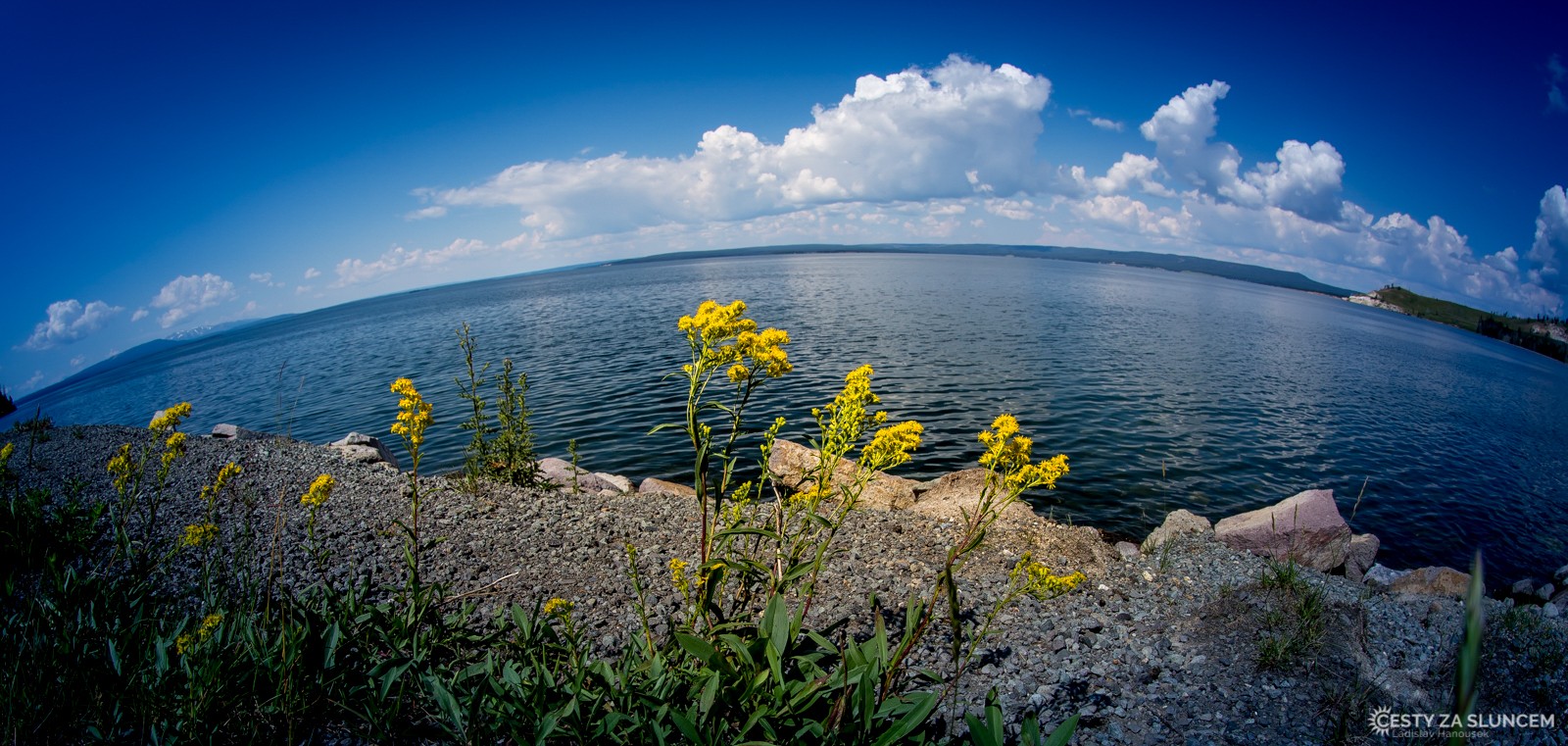 Yellowstone Lake - Ladislav Hanousek, Yellowstone NP