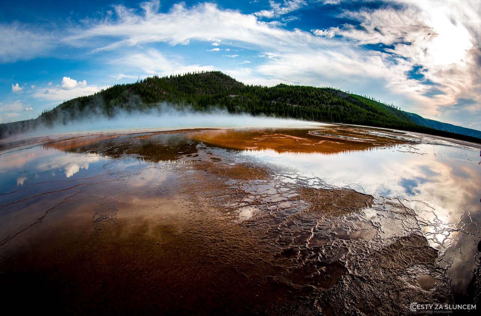 Grand Prismatic Spring - Ladislav Hanousek, Yellowstone NP