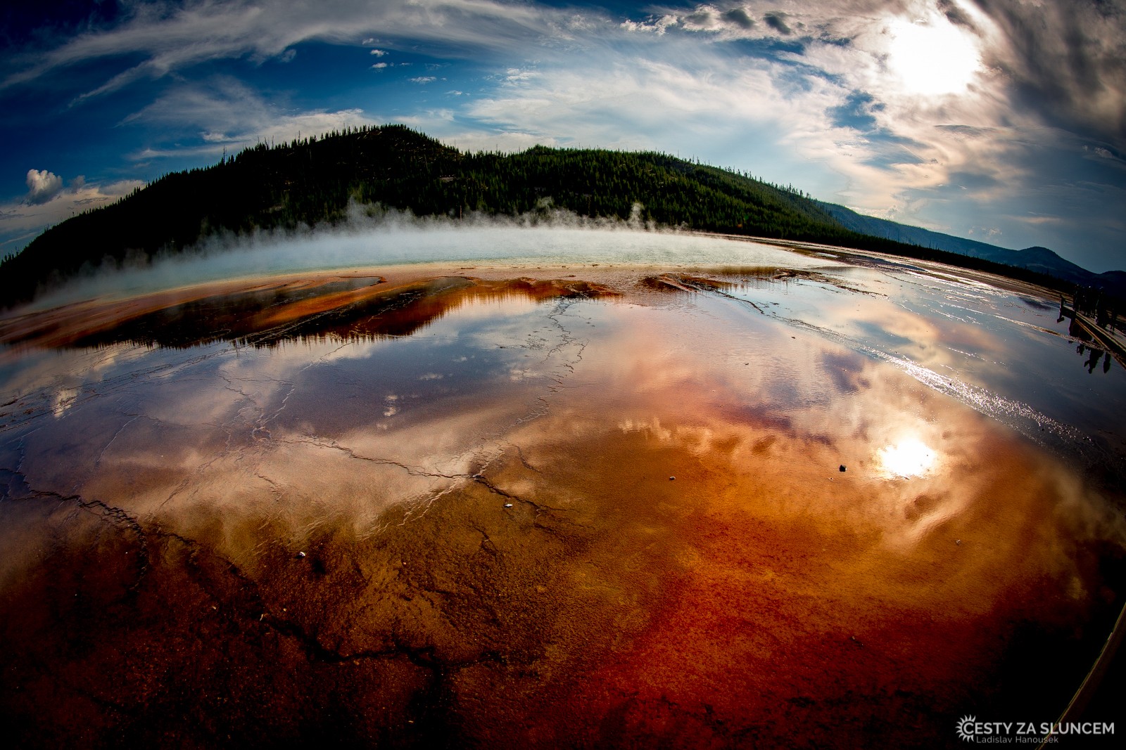 Grand Prismatic Spring - Ladislav Hanousek, Yellowstone NP