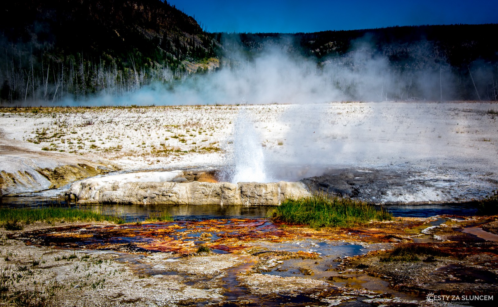 Cliff Geyser - Ladislav Hanousek, Yellowstone NP