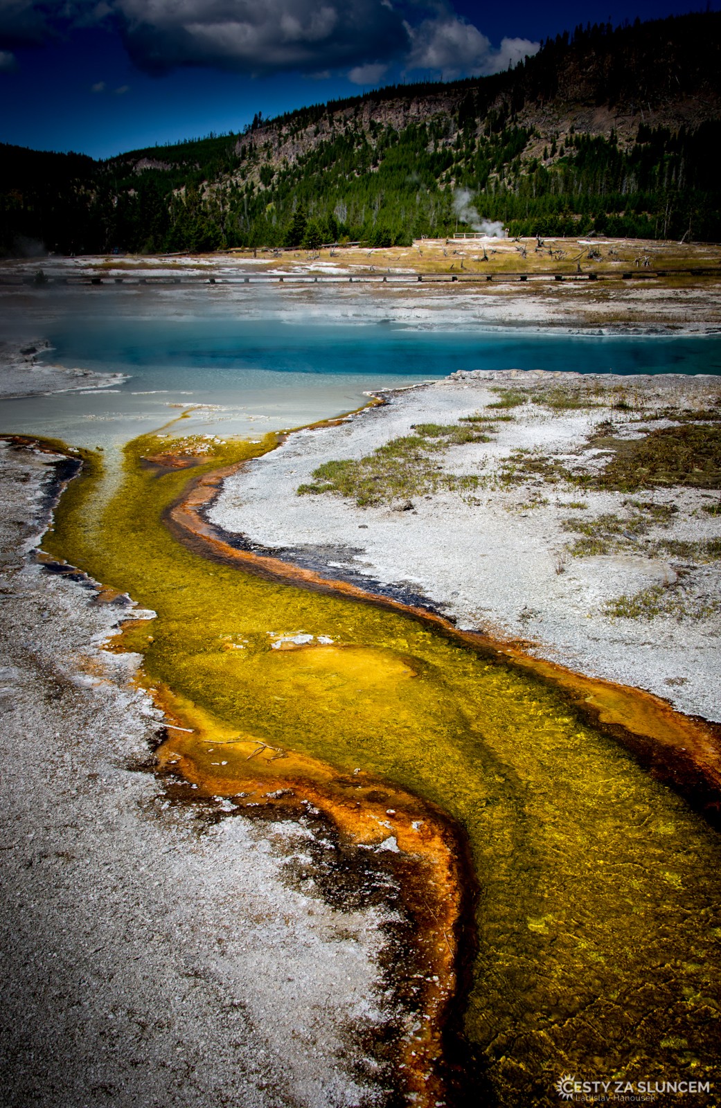 Biscuit Basin - Ladislav Hanousek, Yellowstone NP