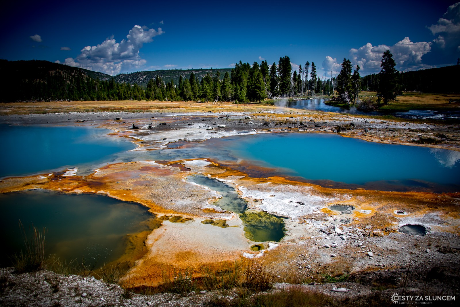 Biscuit Basin - Ladislav Hanousek, Yellowstone NP