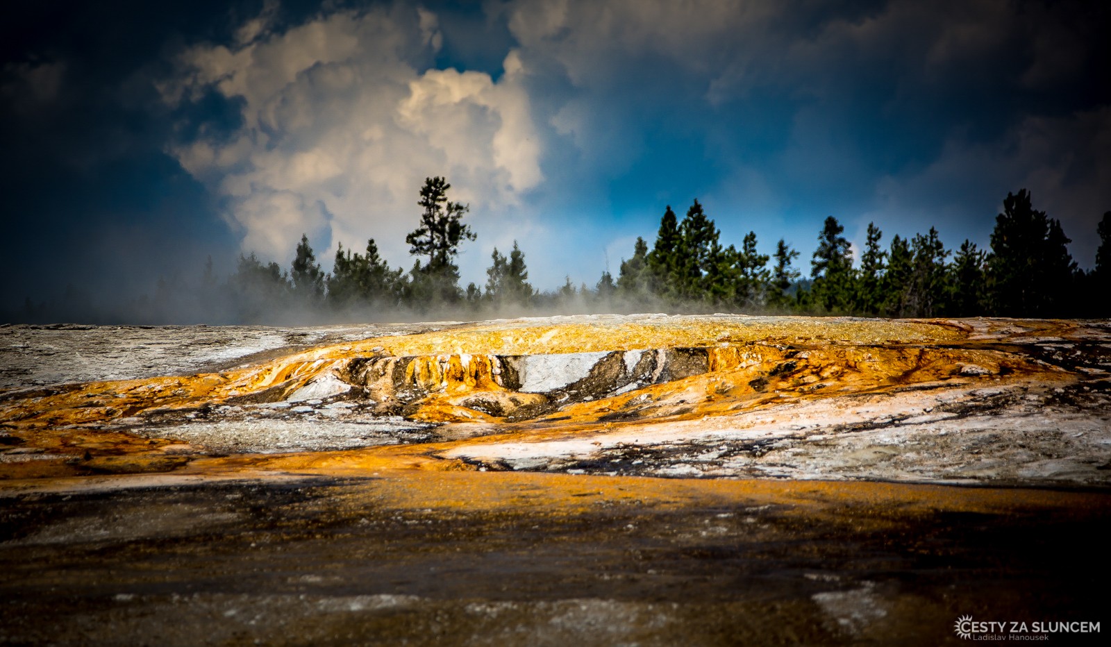Midway Geyser Basin - Ladislav Hanousek, Yellowstone NP
