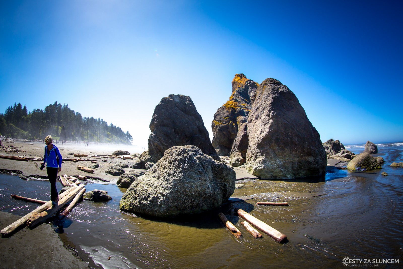 Národní park Olympic - pohádková Ruby Beach - Ladislav Hanousek, Washington