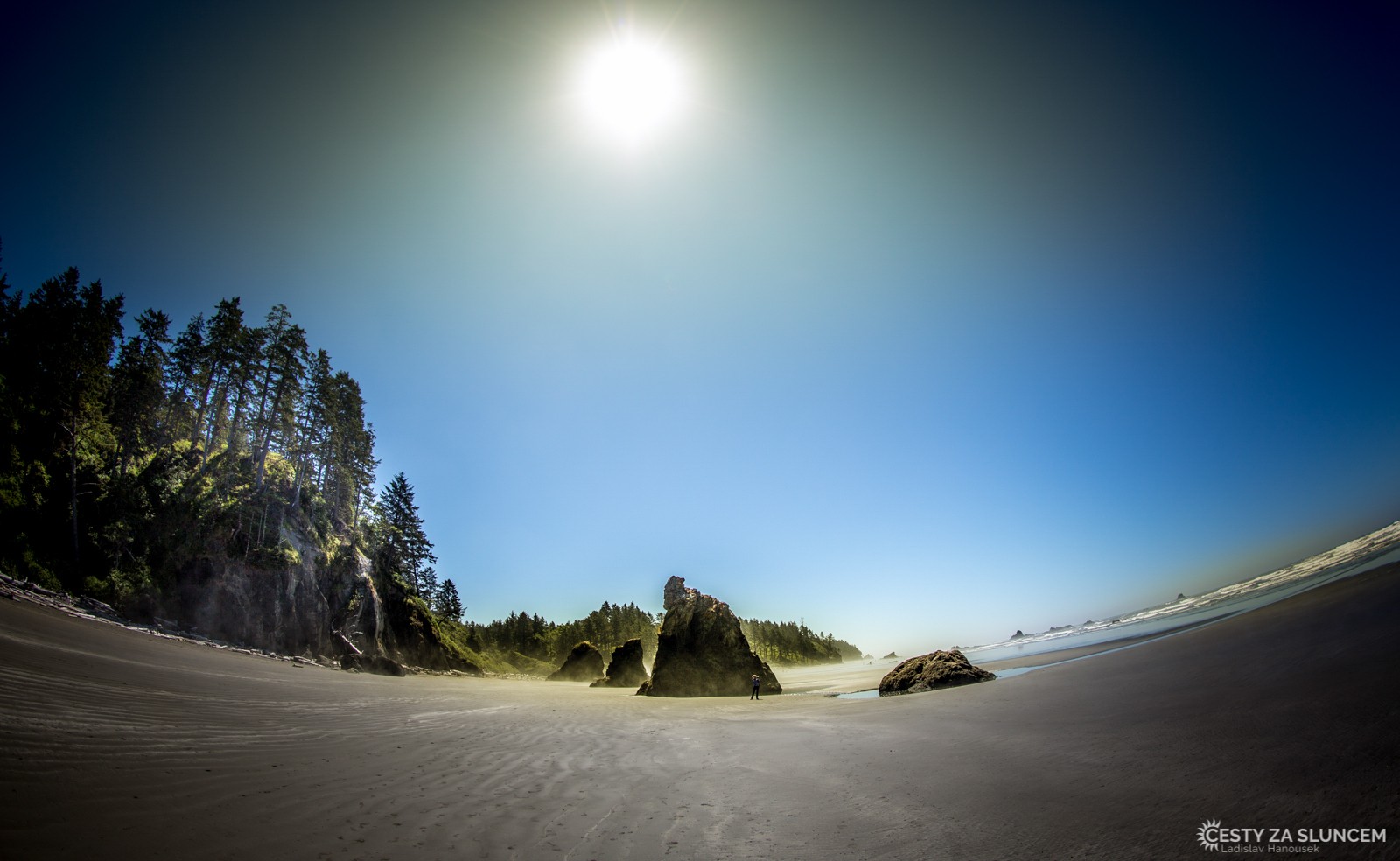 Národní park Olympic - pohádková Ruby Beach - Ladislav Hanousek, Washington