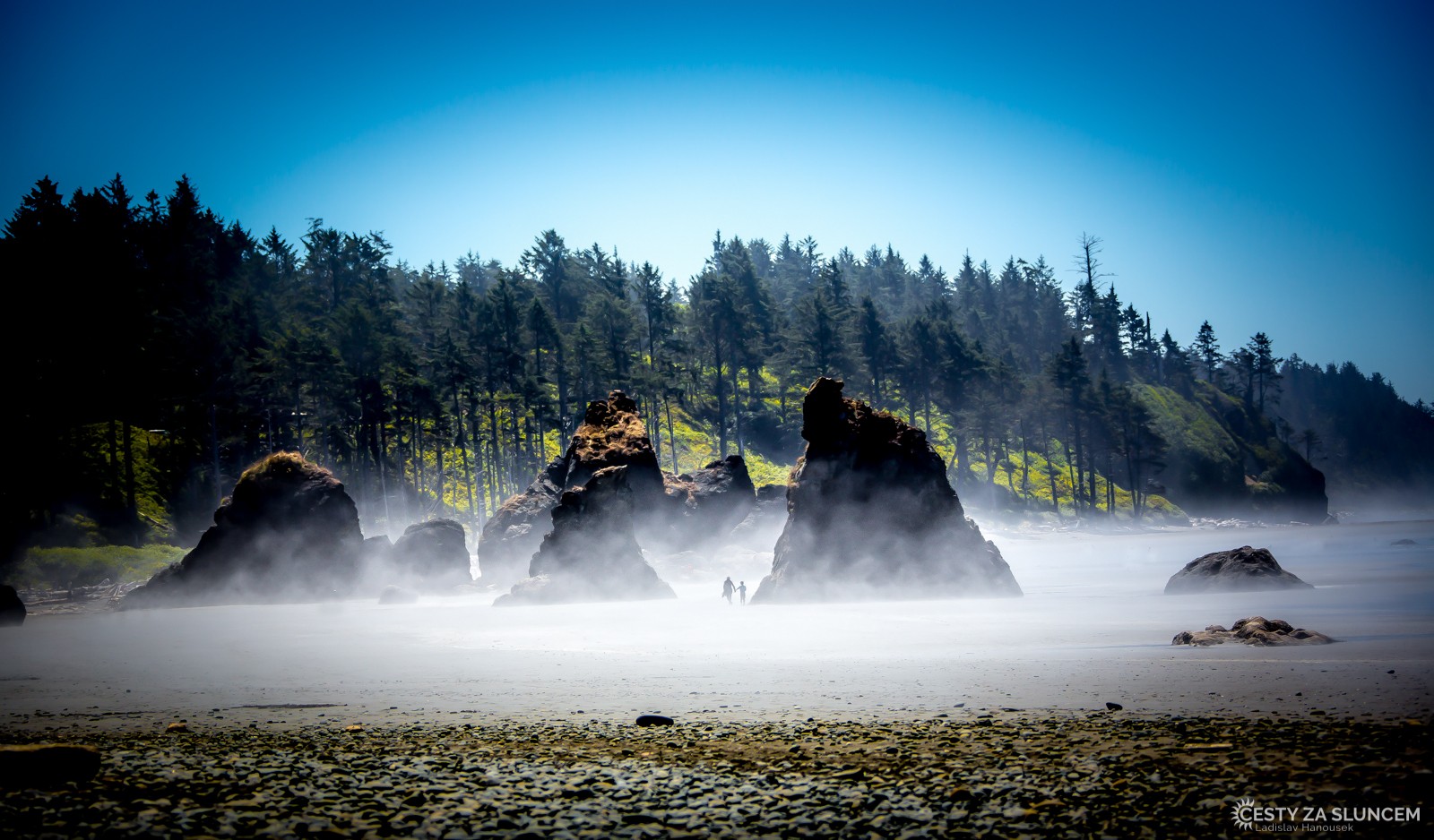 Národní park Olympic - pohádková Ruby Beach - Ladislav Hanousek, Washington