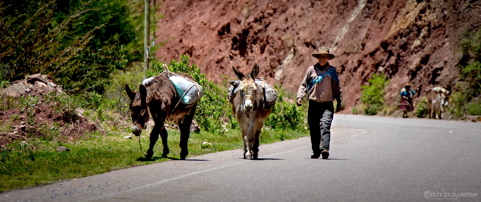 Po cestě k jezeru Titicaca - Ladislav Hanousek, Peru