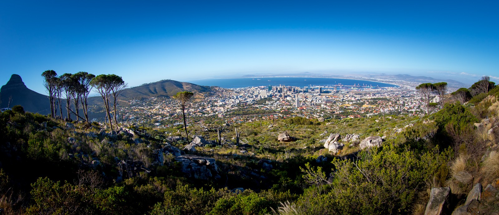 Kapské Město z úpatí Stolové hory - Ladislav Hanousek, Jihoafrická republika 2018