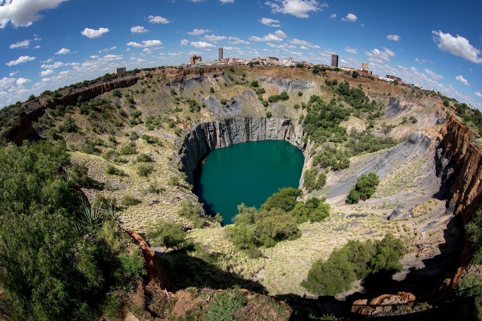 Kimberley - Mine Museum se zatopeným diamantovým dolem - Ladislav Hanousek, Jihoafrická republika 2018