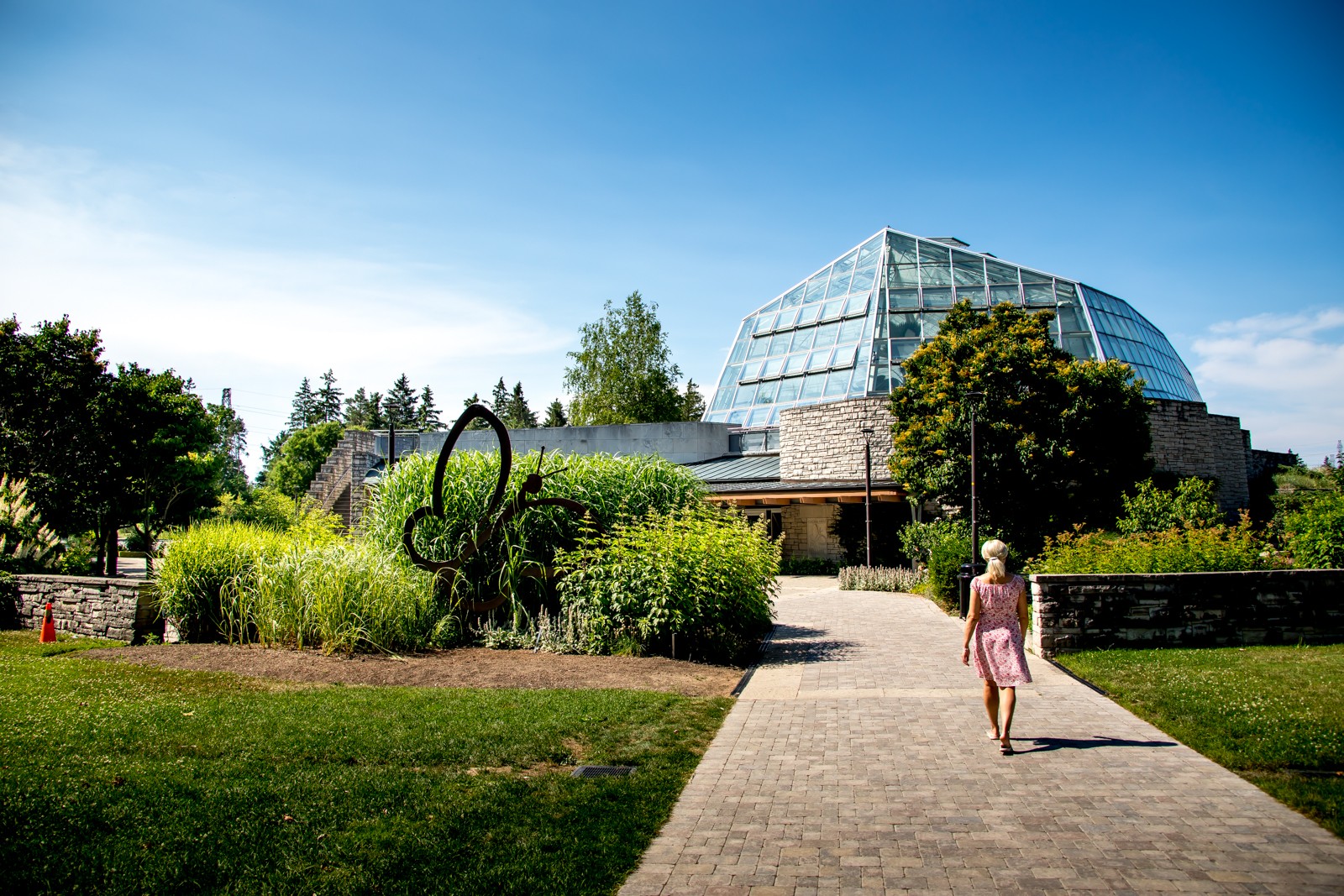 Niagara Parks Butterfly Conservatory: 2000 živých motýlů 45 druhů. Neskutečný zážitek, patnáct minut z centra Niagara Falls. - Ladislav Hanousek, Kanada