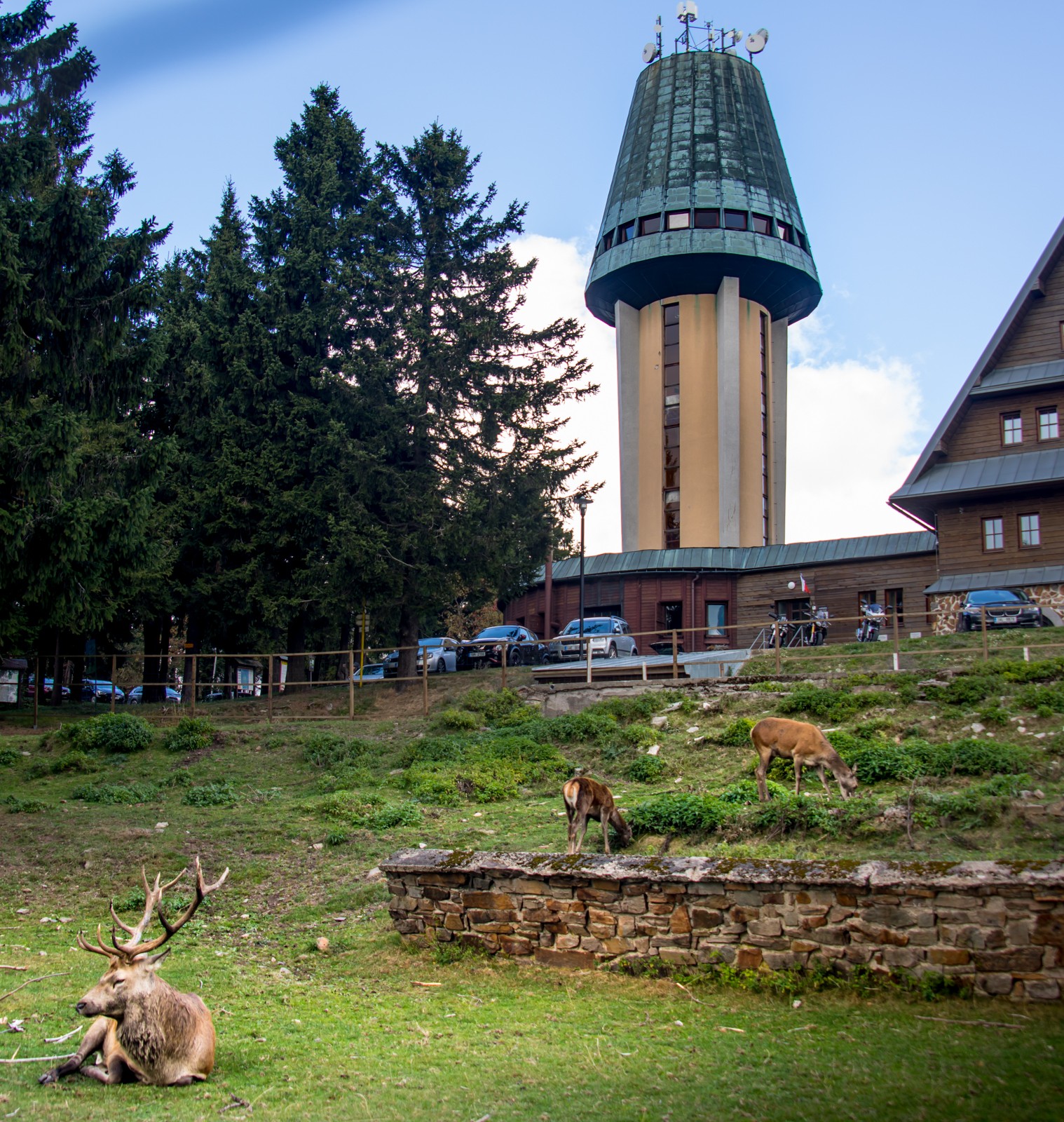 Suchý vrch u Červené Vody - Ladislav Hanousek, Rozhledny